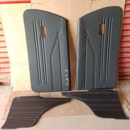 Toyota Corolla 1980-83 INTERIOR DOOR PANELS BLACK 2DOOR  TE72